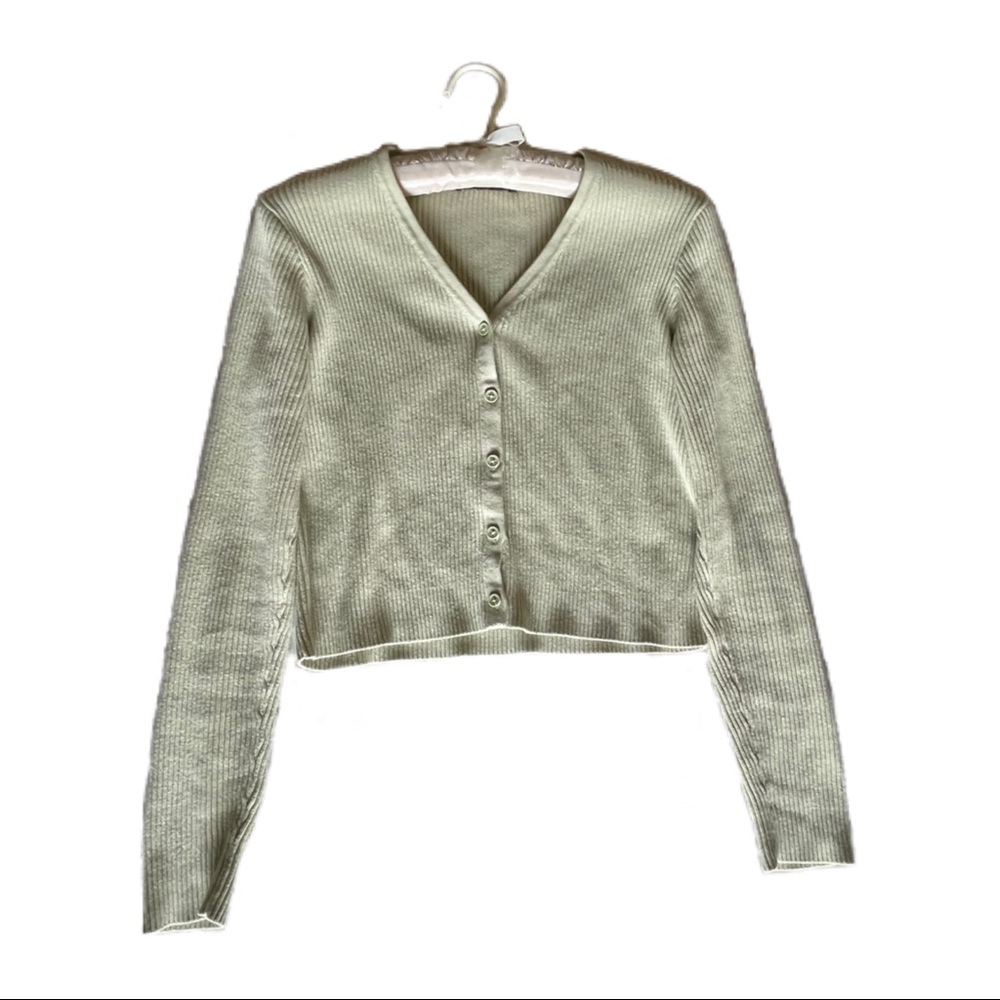 Light sage green Shannon cardigan